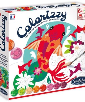 edukaciniai zaislai. Lavinamieji zaislai. SentoSphere . Kūrybinis spalvinimo rinkinys „Colorizzy Povandeninis pasaulis”