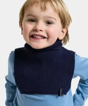 Didriksons megztas šalikas DELFINEN KIDS SCARF 3 - Navy