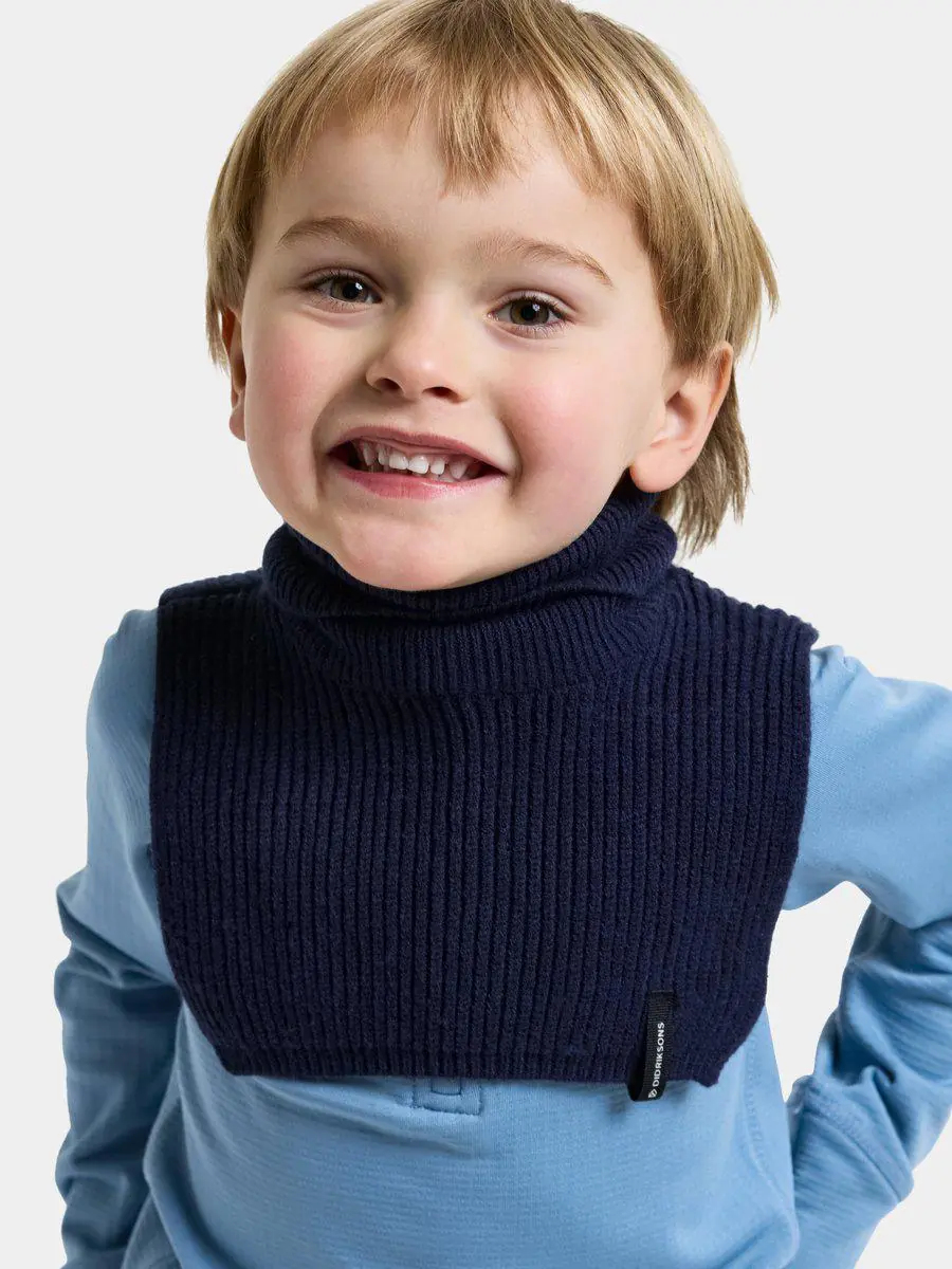 Didriksons megztas šalikas DELFINEN KIDS SCARF 3 - Navy