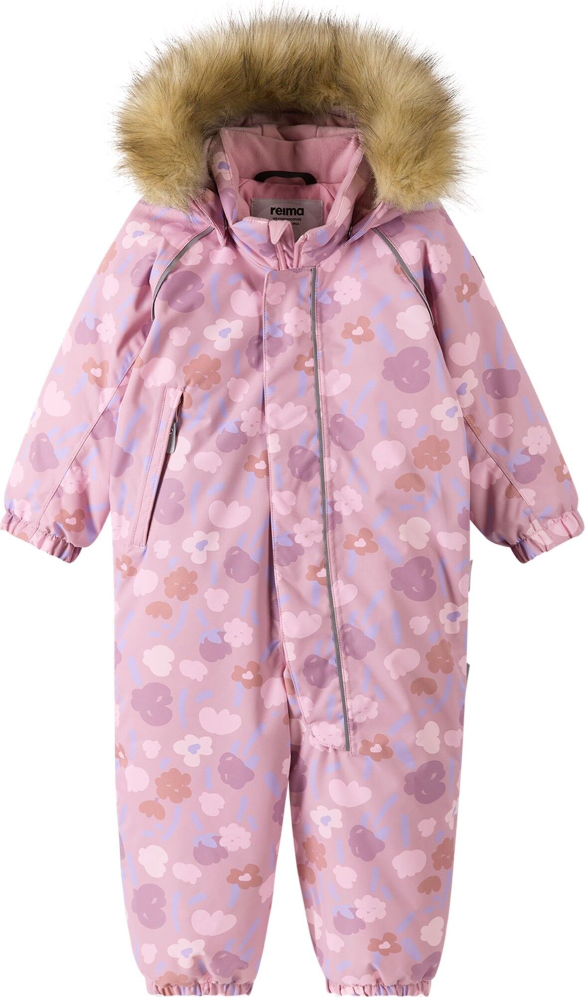 REIMA Lappi kombinezonas vaikams, pilkai rožinės spalvos 3 Clothes