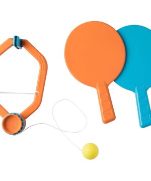 edukaciniai zaislai. Lavinamieji zaislai. FatBrainToys . Fat Brain Toys Door Pong – stalo tenisas tarpduryje