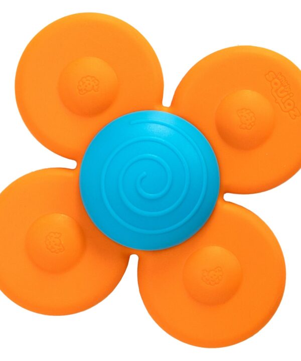 edukaciniai zaislai. Lavinamieji zaislai. FatBrainToys . Fat Brain Toys Whirly Squigz Single – silikoninis suktukas-lipšniukas