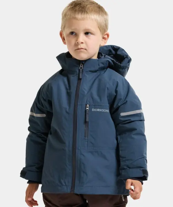 Didriksons žieminė striukė FALKEN KIDS JKT 2 - Mountain Blue