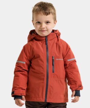 Didriksons žieminė striukė FALKEN KIDS JKT 2 - Rust (Išankstinis užsakymas) 1 Didriksons žieminė striukė FALKEN KIDS JKT 2 - Rust