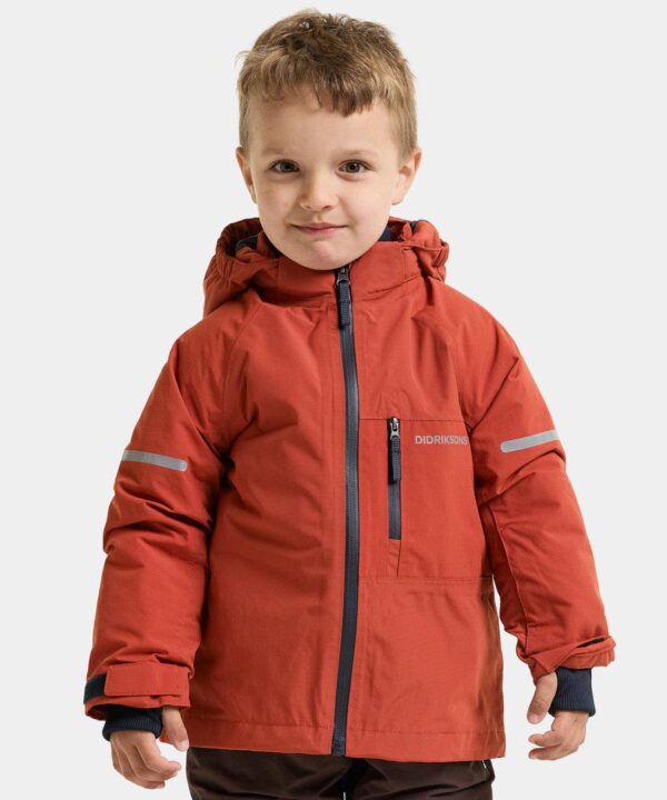 Didriksons žieminė striukė FALKEN KIDS JKT 2 - Rust