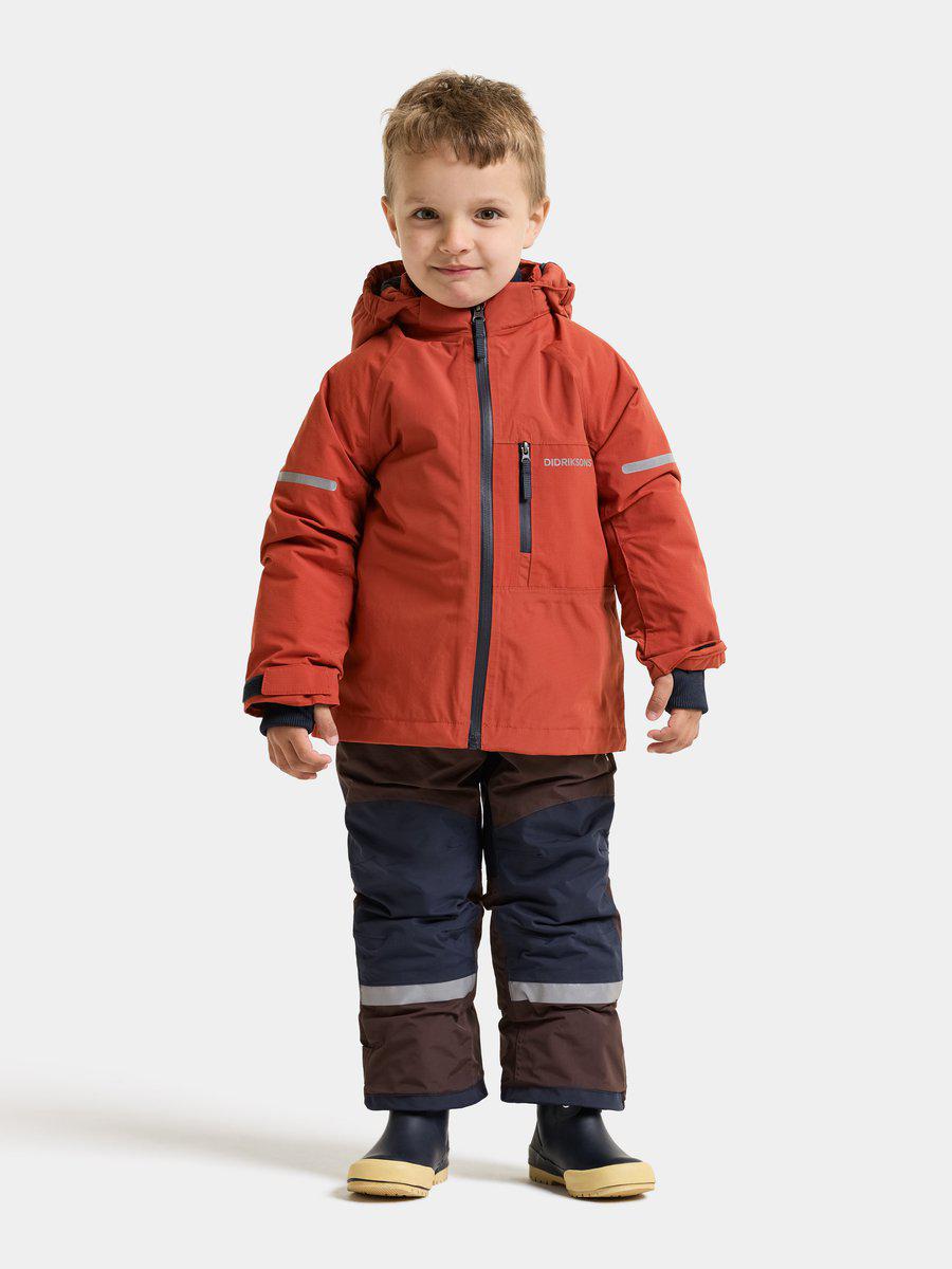 Didriksons žieminė striukė FALKEN KIDS JKT 2 - Rust (Išankstinis užsakymas) 4 Didriksons žieminė striukė FALKEN KIDS JKT 2 - Rust (Išankstinis užsakymas) - Image 2