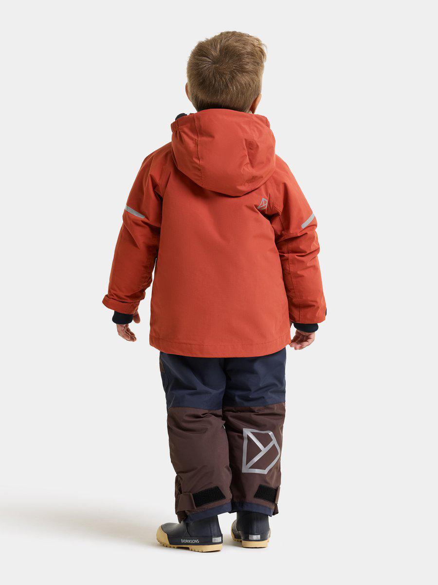 Didriksons žieminė striukė FALKEN KIDS JKT 2 - Rust (Išankstinis užsakymas) 6 Didriksons žieminė striukė FALKEN KIDS JKT 2 - Rust (Išankstinis užsakymas) - Image 4