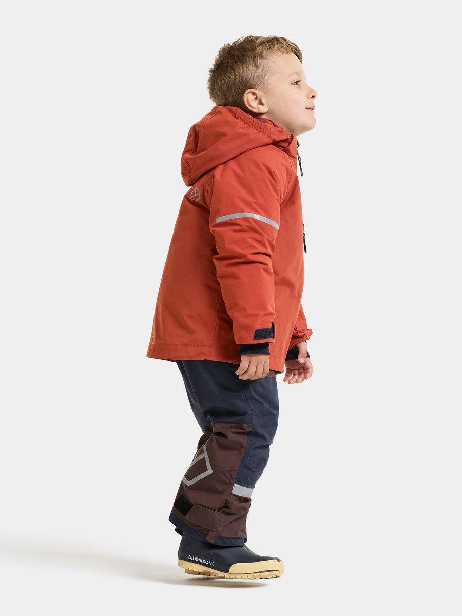Didriksons žieminė striukė FALKEN KIDS JKT 2 - Rust (Išankstinis užsakymas) 7 Didriksons žieminė striukė FALKEN KIDS JKT 2 - Rust (Išankstinis užsakymas) - Image 5