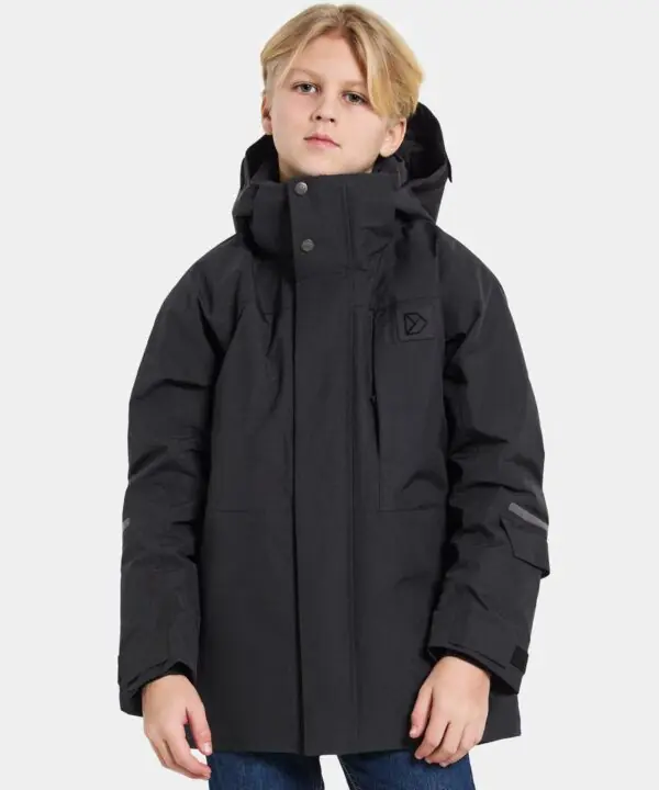 Didriksons žieminė striukė GABBRO KIDS JKT 2 - Black