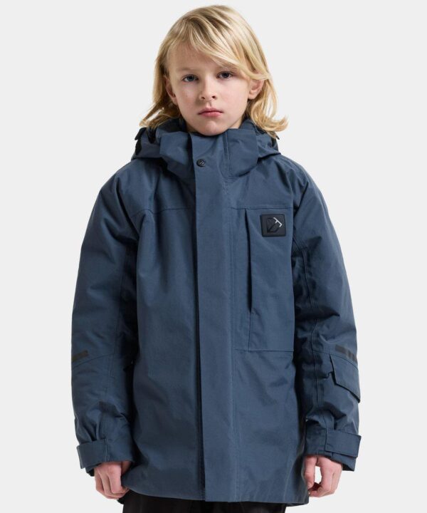 Didriksons žieminė striukė GABBRO KIDS JKT 2 - Mountain Blue