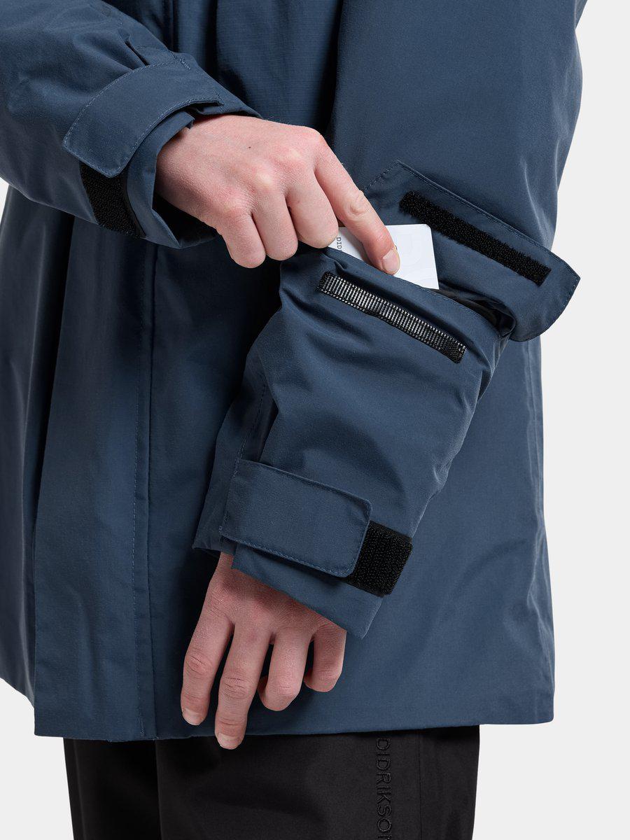 Didriksons žieminė striukė GABBRO KIDS JKT 2 - Mountain Blue (Išankstinis užsakymas) 8 Didriksons žieminė striukė GABBRO KIDS JKT 2 - Mountain Blue (Išankstinis užsakymas) - Image 6