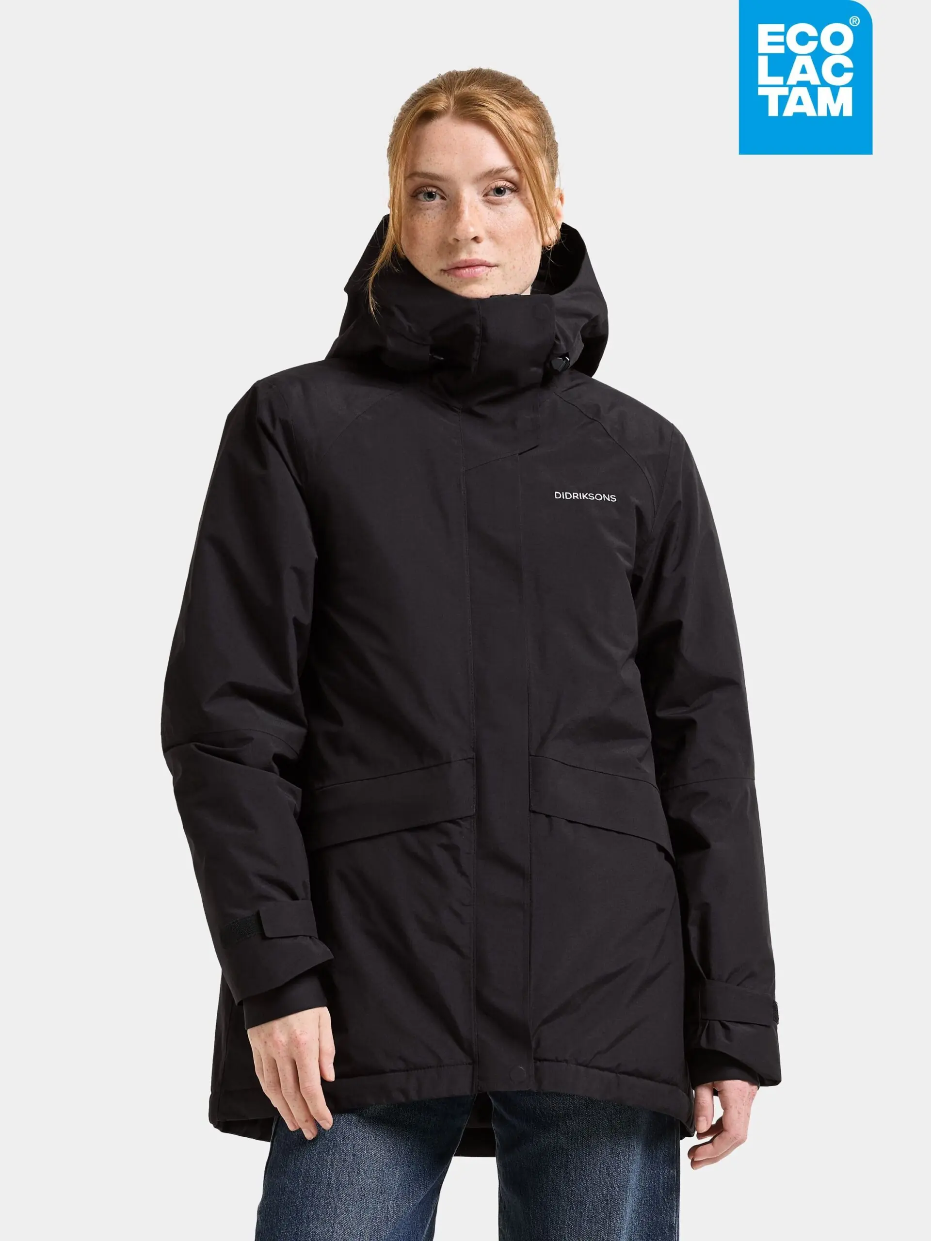 Didriksons moteriška šiltinta striukė ESSA WNS JACKET - Black (Išankstinis užsakymas) 7 Didriksons ESSA moteriška striukė Black