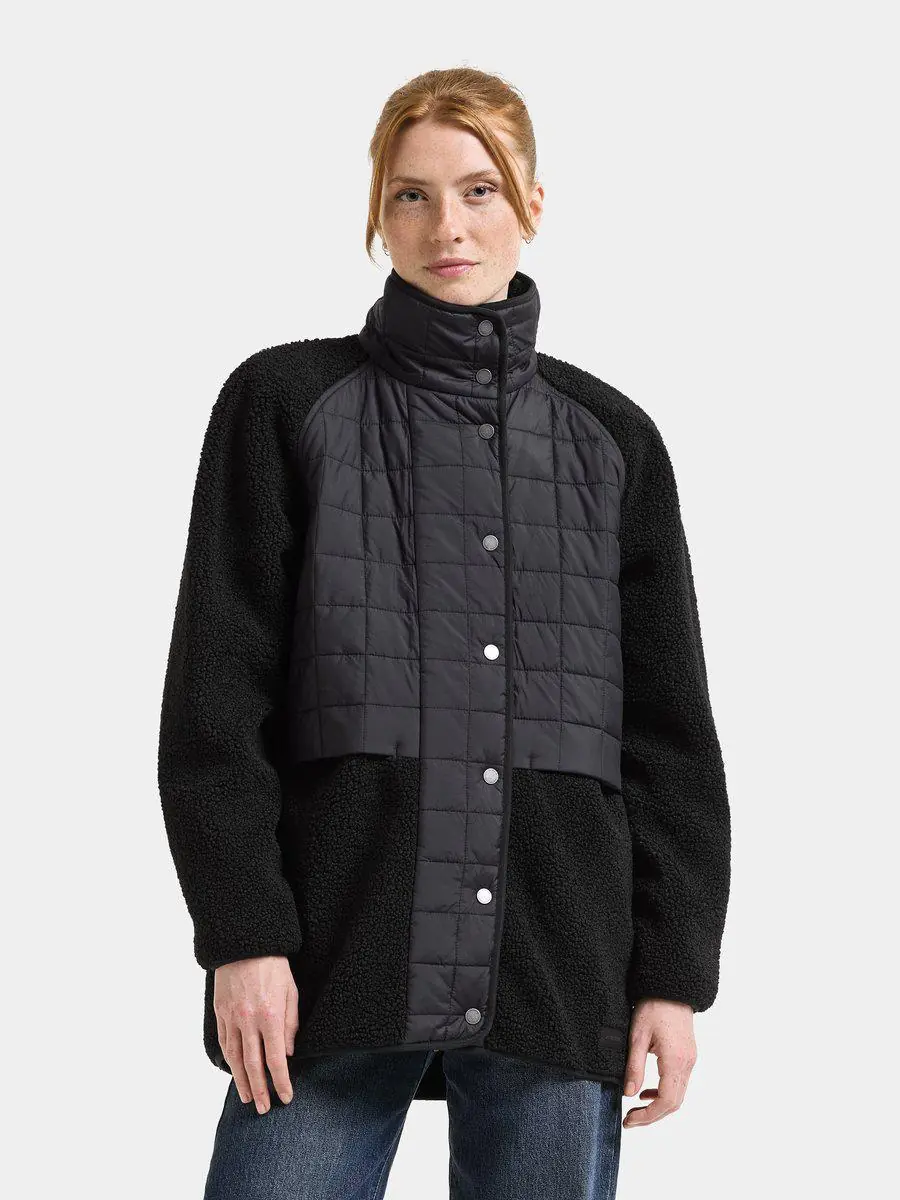 Didriksons moteriškas pūkuotas flisinis švarkas HAZEL WNS JKT 2 - Black (Išankstinis užsakymas) 3 Didriksons moteriškas pūkuotas flisinis švarkas HAZEL WNS JKT 2 - Black
