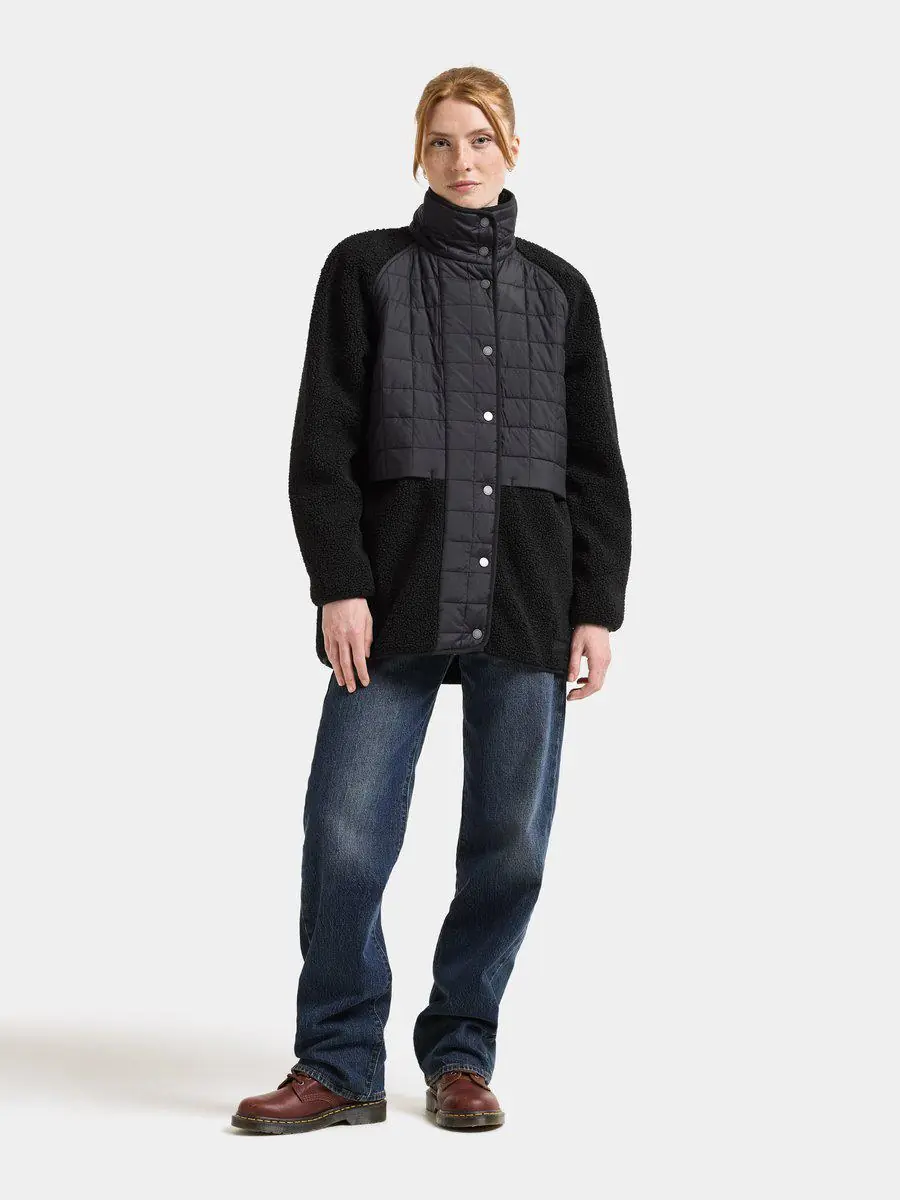 Didriksons moteriškas pūkuotas flisinis švarkas HAZEL WNS JKT 2 - Black (Išankstinis užsakymas) 4 Didriksons moteriškas pūkuotas flisinis švarkas HAZEL WNS JKT 2 - Black (Išankstinis užsakymas) - Image 2