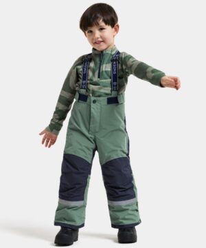 Didriksons žieminės kelnės IDRE KIDS PANTS 7 - Dark Moss