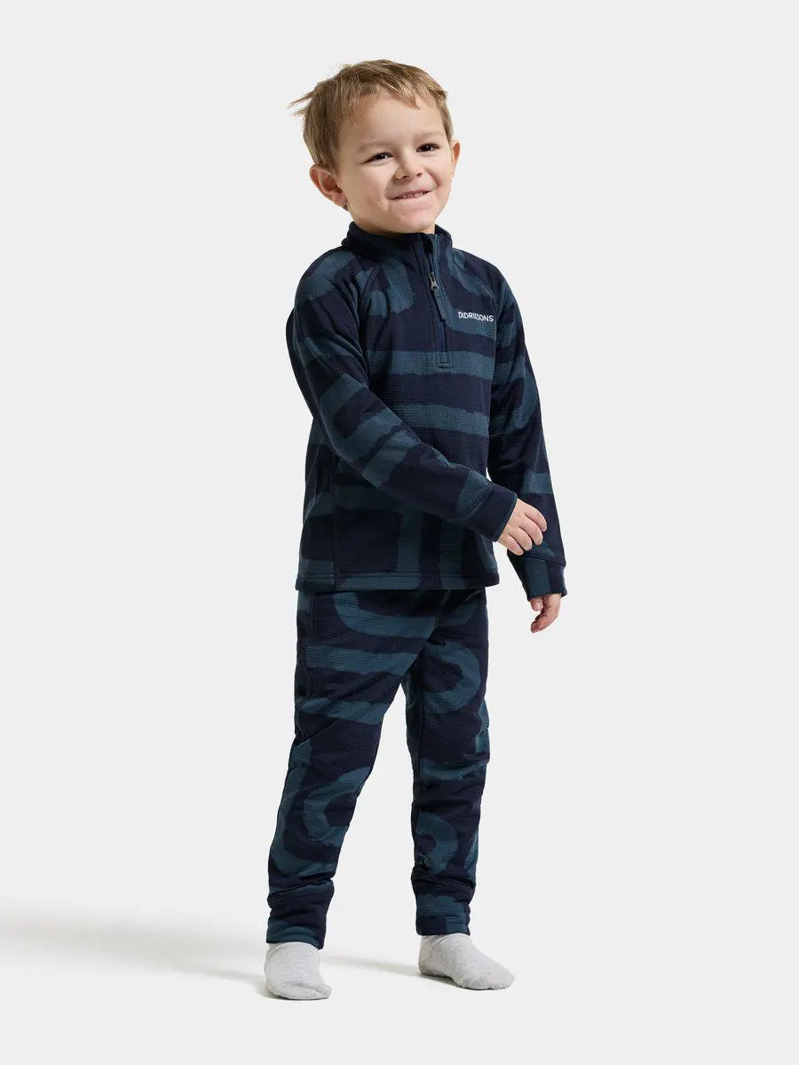 Didriksons flisinis komplektas JADIS PRINTED KIDS SET 5 - Path Navy