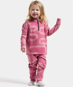 Didriksons flisinis komplektas JADIS PRINTED KIDS SET 5 - Path Heather Pink (Išankstinis užsakymas) 1 Didriksons flisinis komplektas JADIS PRINTED KIDS SET 5 - Path Heather Pink