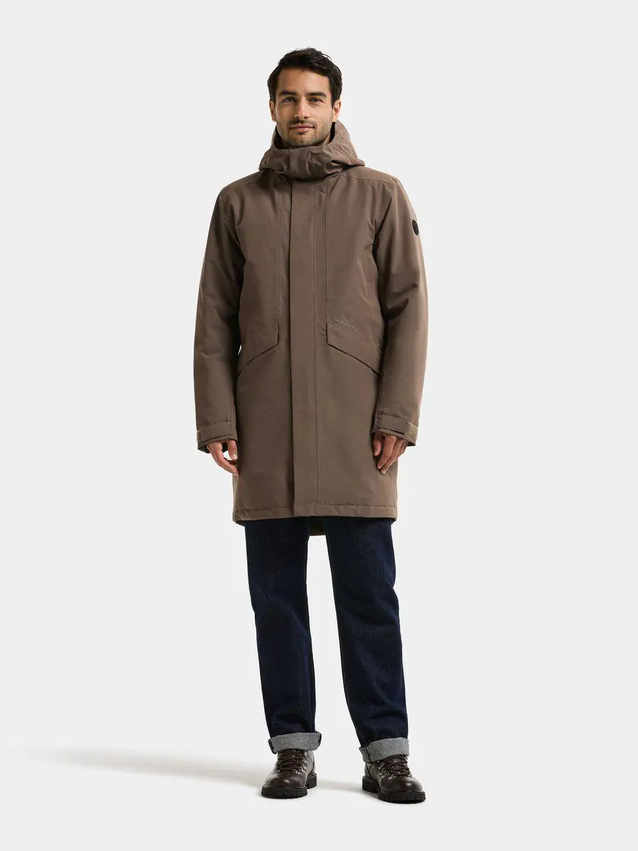 Didriksons vyriška parka KENNY USX PARKA 9 - Mocha Brown (Išankstinis užsakymas) - Image 2