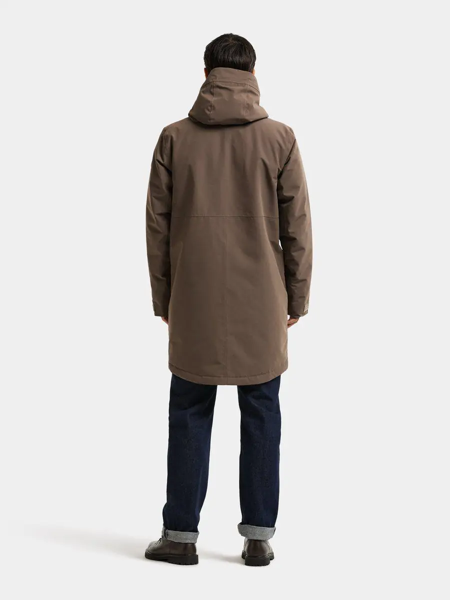 Didriksons vyriška parka KENNY USX PARKA 9 - Mocha Brown (Išankstinis užsakymas) - Image 4