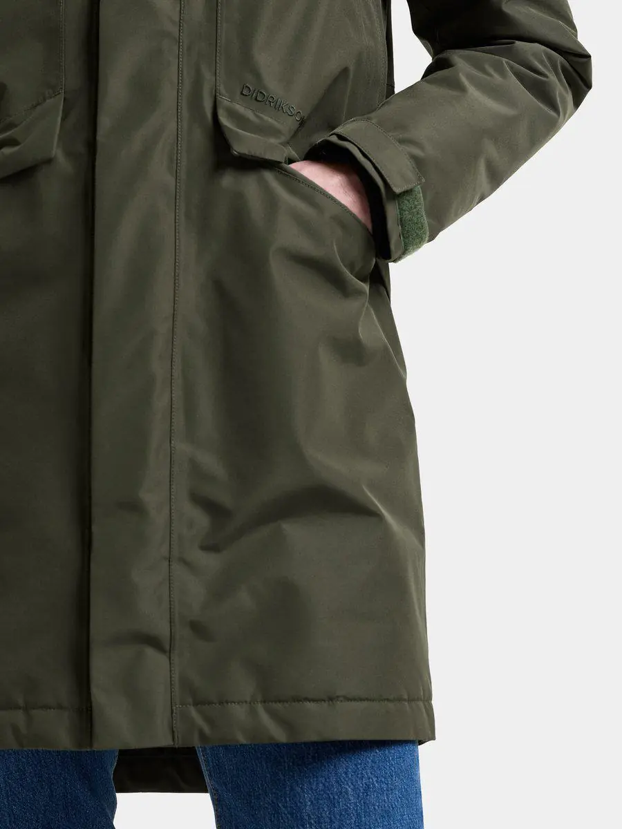 Didriksons vyriška parka KENNY USX PARKA 9 - Deep Green (Išankstinis užsakymas) 8 Didriksons vyriška parka KENNY USX PARKA 9 - Deep Green (Išankstinis užsakymas) - Image 6