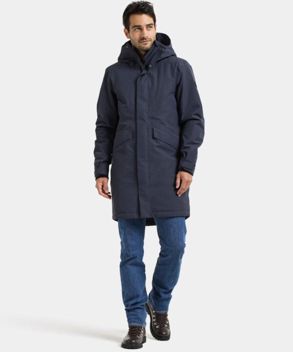 Alternative view of Didriksons vyriška parka KENNY USX PARKA 9 - Dark Night Blue (Išankstinis užsakymas)