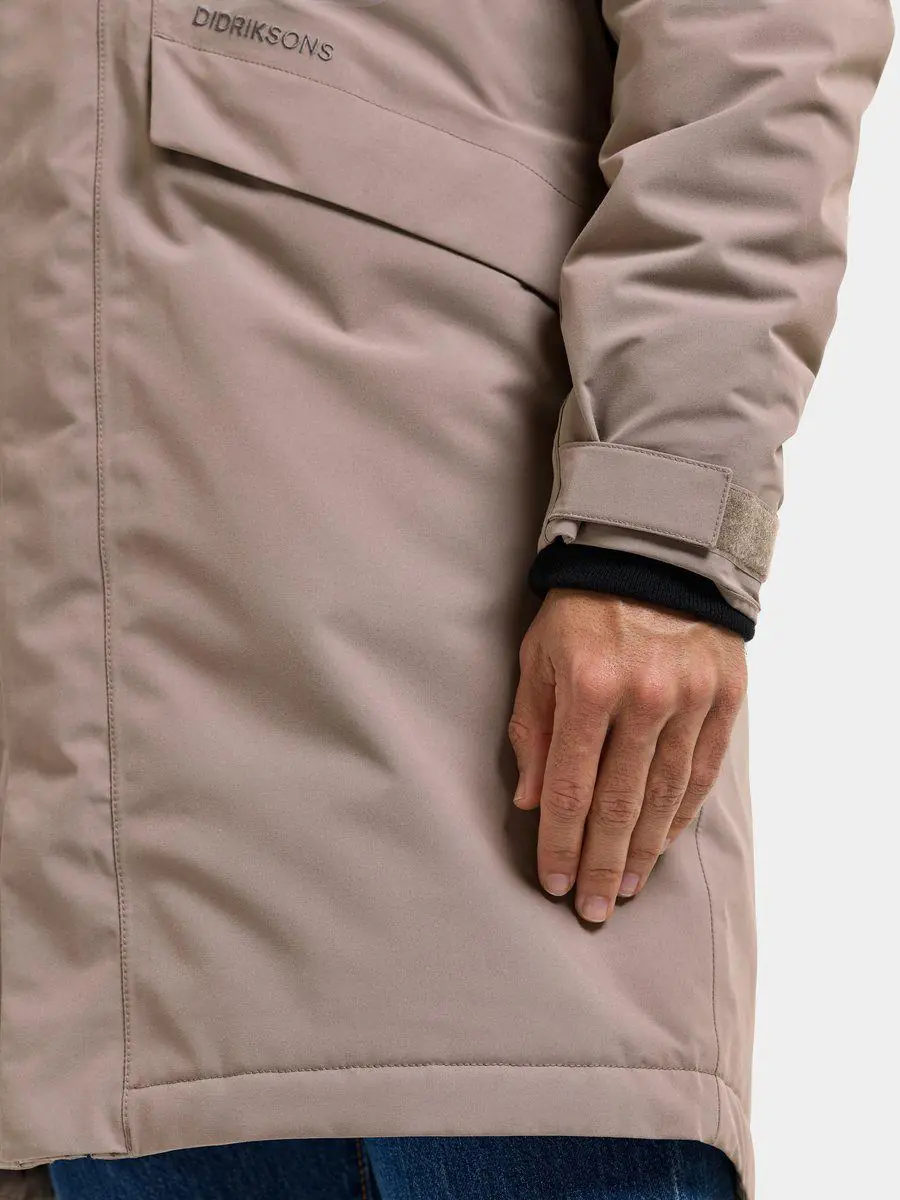 Didriksons vyriška parka KENNY USX PARKA 9 - Ash Brown (Išankstinis užsakymas) - Image 8