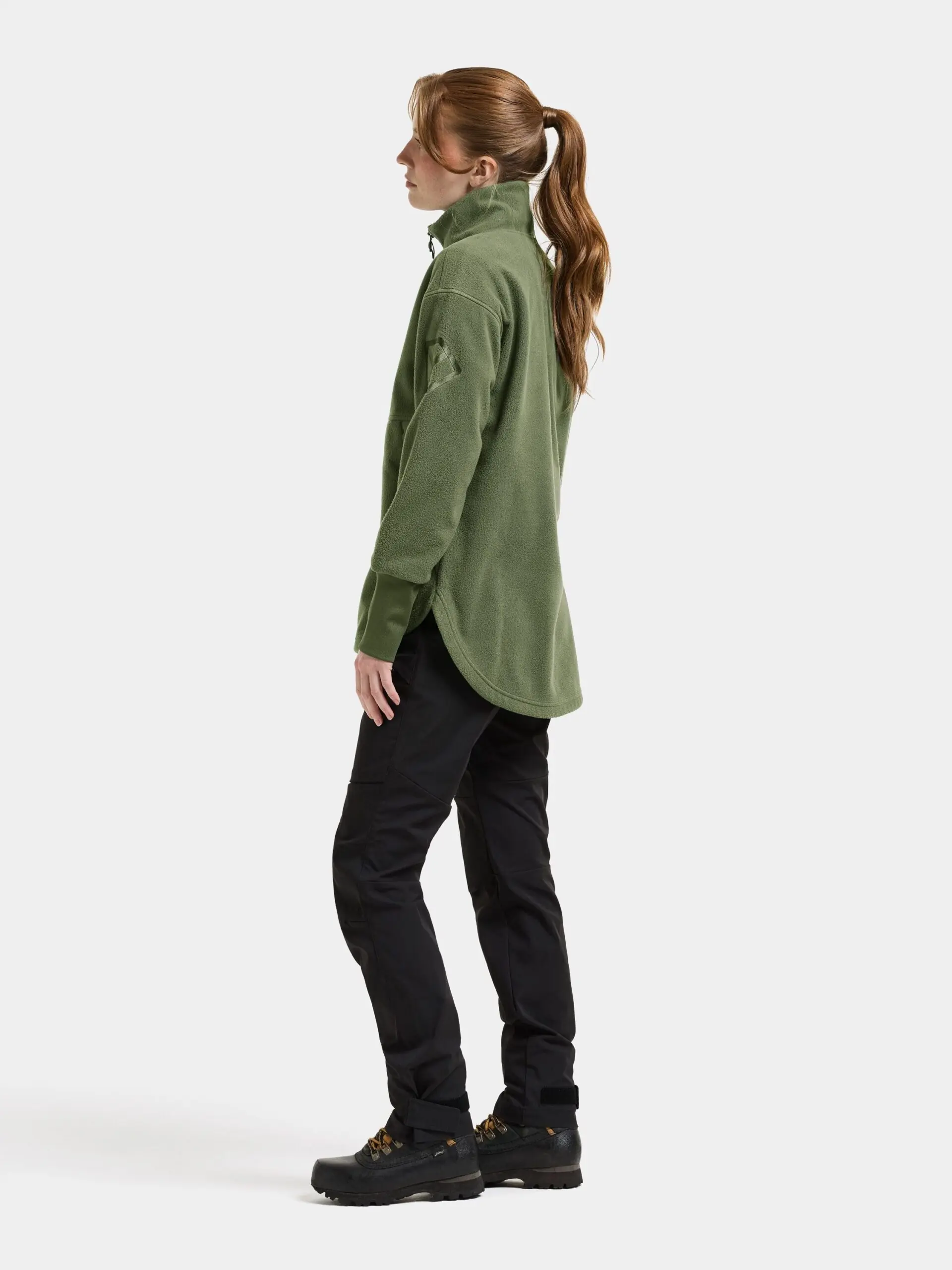 Didriksons moteriškas vėjo nepraleidžiantis flisinis džemperis RONJA WNS WINDPROOF FULL-ZIP - Deep Green (Išankstinis užsakymas) 8 Didriksons RONJA moteriškas džemperis Deep Green