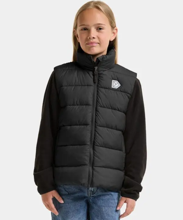 Didriksons šiltinta liemenė KILO KIDS VEST 3 - Black