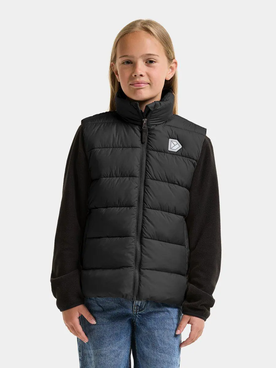 Didriksons šiltinta liemenė KILO KIDS VEST 3 - Black
