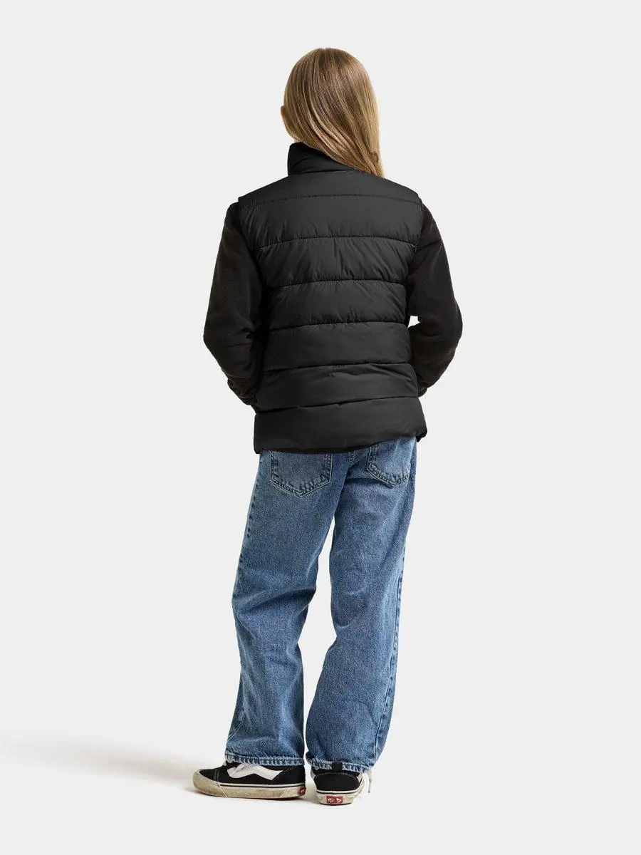 Didriksons šiltinta liemenė KILO KIDS VEST 3 - Black (Išankstinis užsakymas) - Image 4