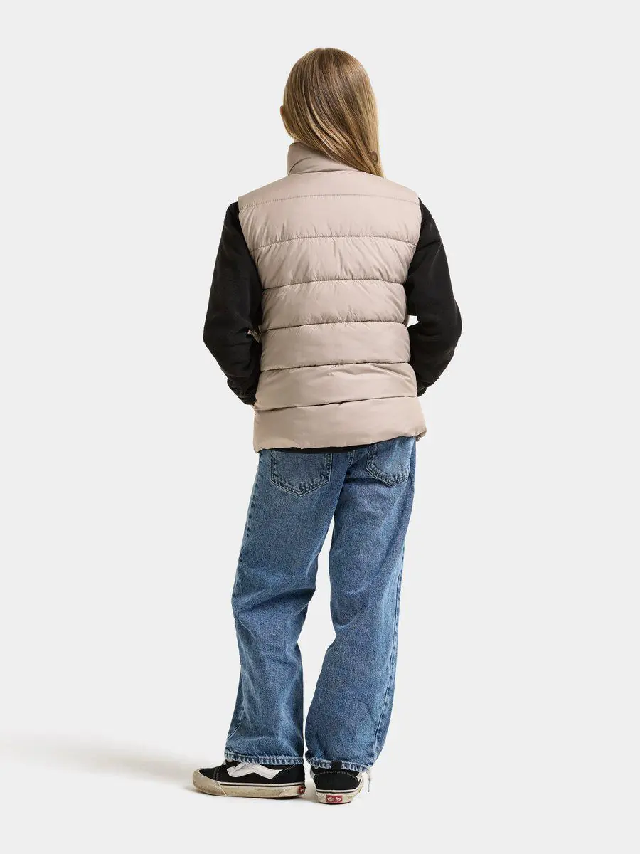 Didriksons šiltinta liemenė KILO KIDS VEST 3 - Beach Beige (Išankstinis užsakymas) 6 Didriksons šiltinta liemenė KILO KIDS VEST 3 - Beach Beige (Išankstinis užsakymas) - Image 4