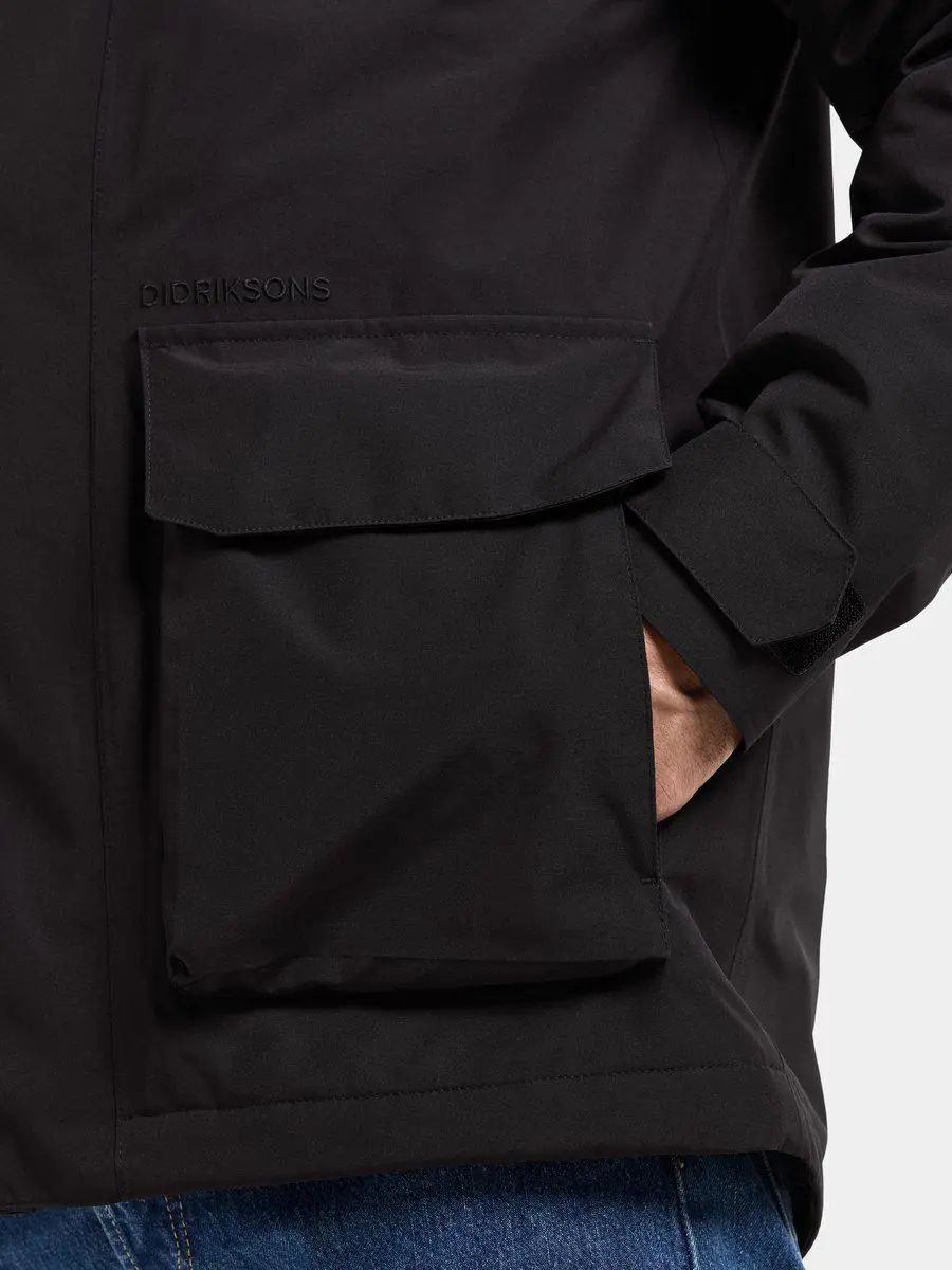 Didriksons vyriška žieminė striukė LIAM USX JKT 2 - Black (Išankstinis užsakymas) 9 Didriksons vyriška žieminė striukė LIAM USX JKT 2 - Black (Išankstinis užsakymas) - Image 7