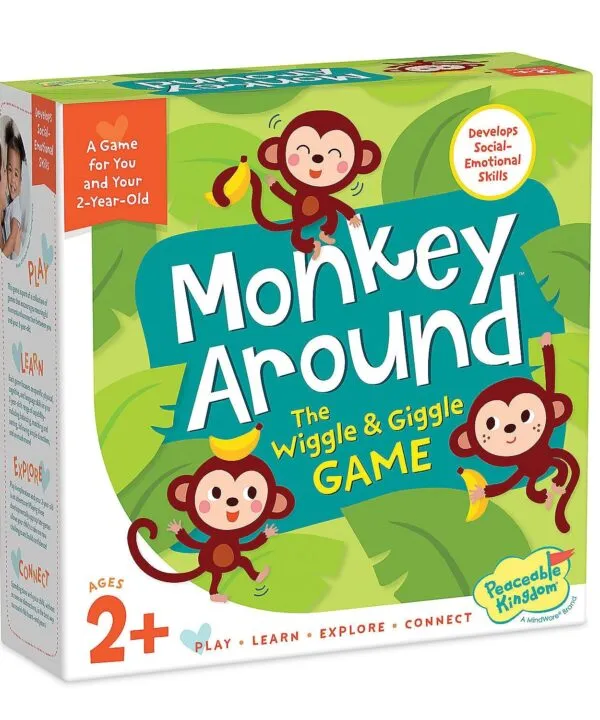 edukaciniai zaislai. Lavinamieji zaislai. Mindware . Aktyvus žaidimas mažyliams Monkey Around