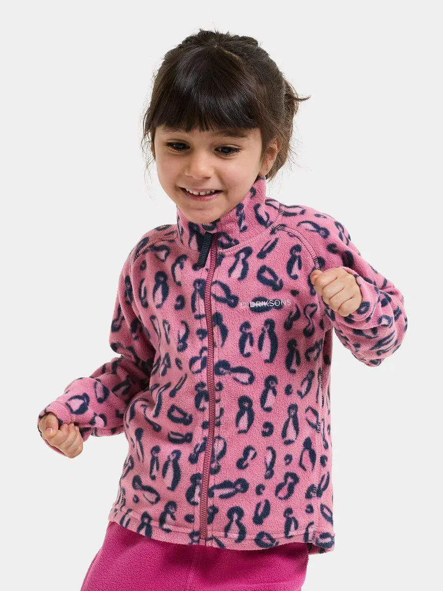 Didriksons džemperis su užtrauktuku MONTE PRINTED KIDS FULL-ZIP 11 - Penguino Pink (Išankstinis užsakymas) 3 Didriksons džemperis su užtrauktuku MONTE PRINTED KIDS FULL-ZIP 11 - Penguino Pink