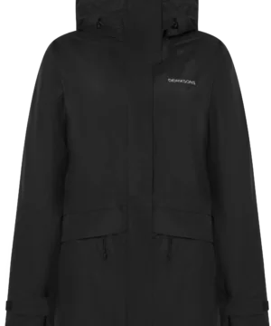 Didriksons moteriška šiltinta striukė ESSA WNS JACKET - Black (Išankstinis užsakymas) 2 Didriksons ESSA moteriška striukė Black