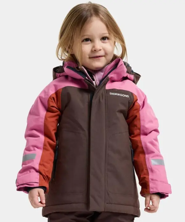 Didriksons žieminė striukė NEPTUN KIDS JKT 5 - Shadow Brown