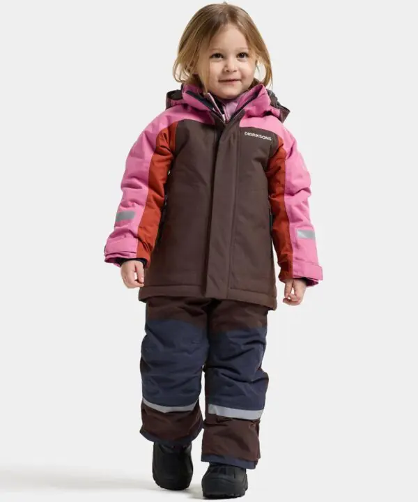 Alternative view of Didriksons žieminė striukė NEPTUN KIDS JKT 5 - Shadow Brown (Išankstinis užsakymas)
