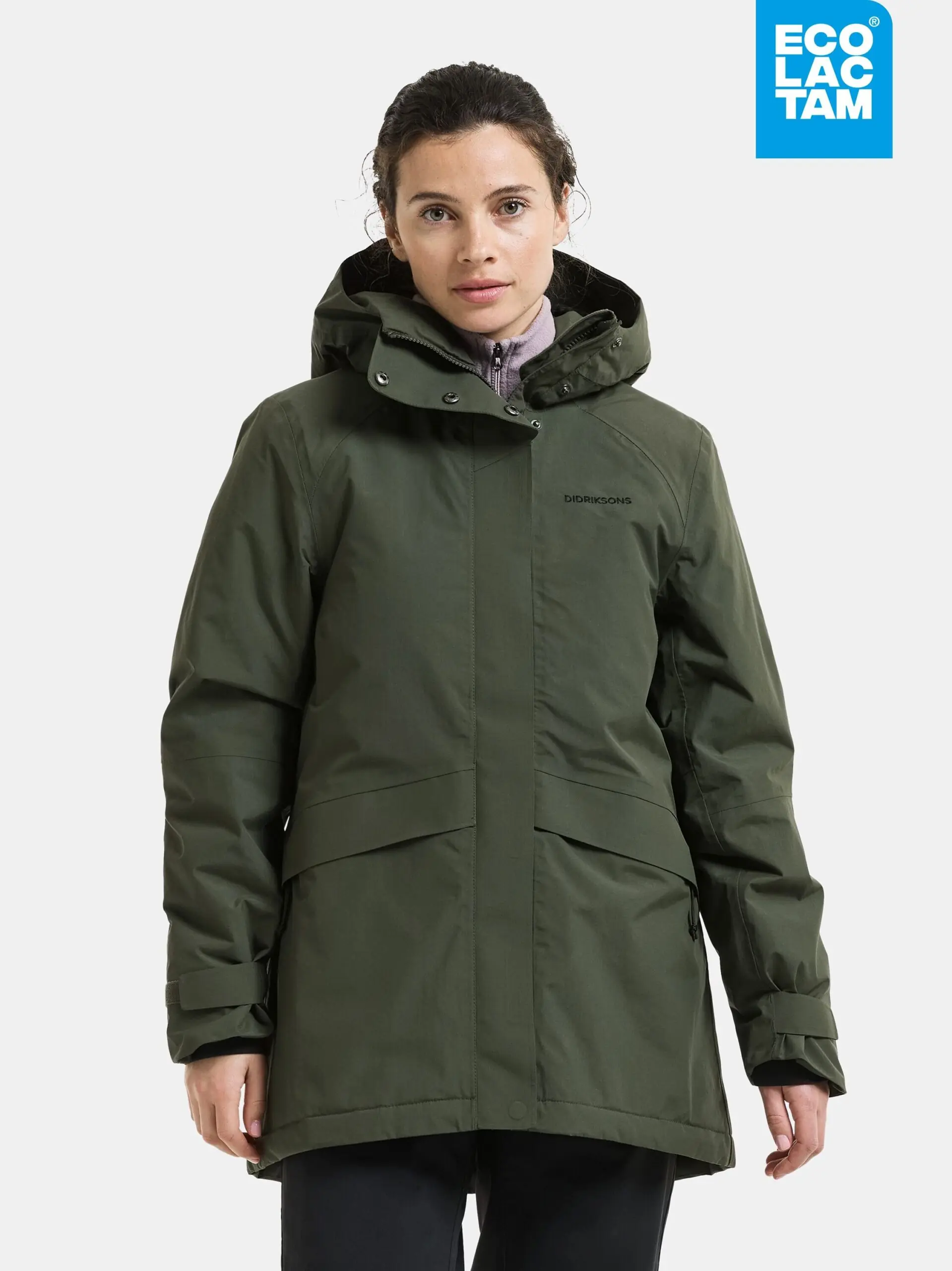 Didriksons moteriška šiltinta striukė ESSA WNS JACKET - Deep Green (Išankstinis užsakymas) 5 Didriksons ESSA moteriška striukė Deep Green