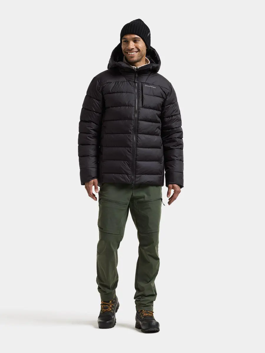 Didriksons vyriška pūkinio stiliaus striukė PICTOR USX JKT - Black (Išankstinis užsakymas) - Image 2