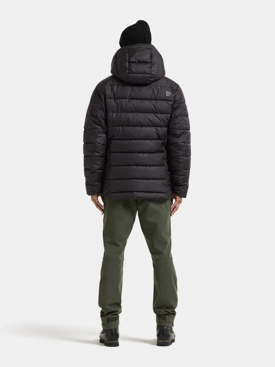Didriksons vyriška pūkinio stiliaus striukė PICTOR USX JKT - Black (Išankstinis užsakymas) - Image 4