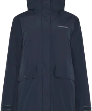 Didriksons moteriška šiltinta parka TUVA WNS PARKA - Dark Night Blue (Išankstinis užsakymas) 2 Didriksons TUVA moteriška parka Dark Night Blue