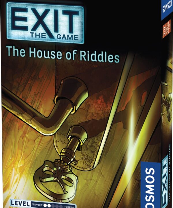 edukaciniai zaislai. Lavinamieji zaislai. KOSMOS . EXIT mokslinis žaidimas „The House of Riddles“