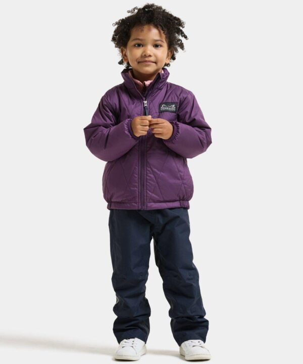 Alternative view of Didriksons lengva pašiltinta striukė RIME KIDS JACKET - Northen Purple (Išankstinis užsakymas)
