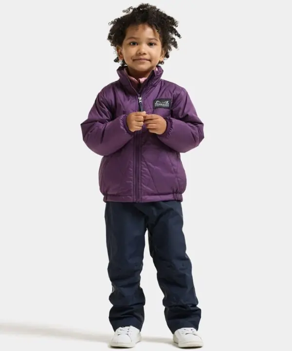 Alternative view of Didriksons lengva pašiltinta striukė RIME KIDS JACKET - Northen Purple (Išankstinis užsakymas)