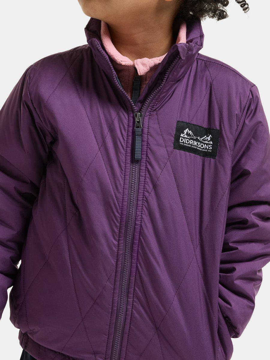 Didriksons lengva pašiltinta striukė RIME KIDS JACKET - Northen Purple (Išankstinis užsakymas) 8 Didriksons lengva pašiltinta striukė RIME KIDS JACKET - Northen Purple (Išankstinis užsakymas) - Image 6
