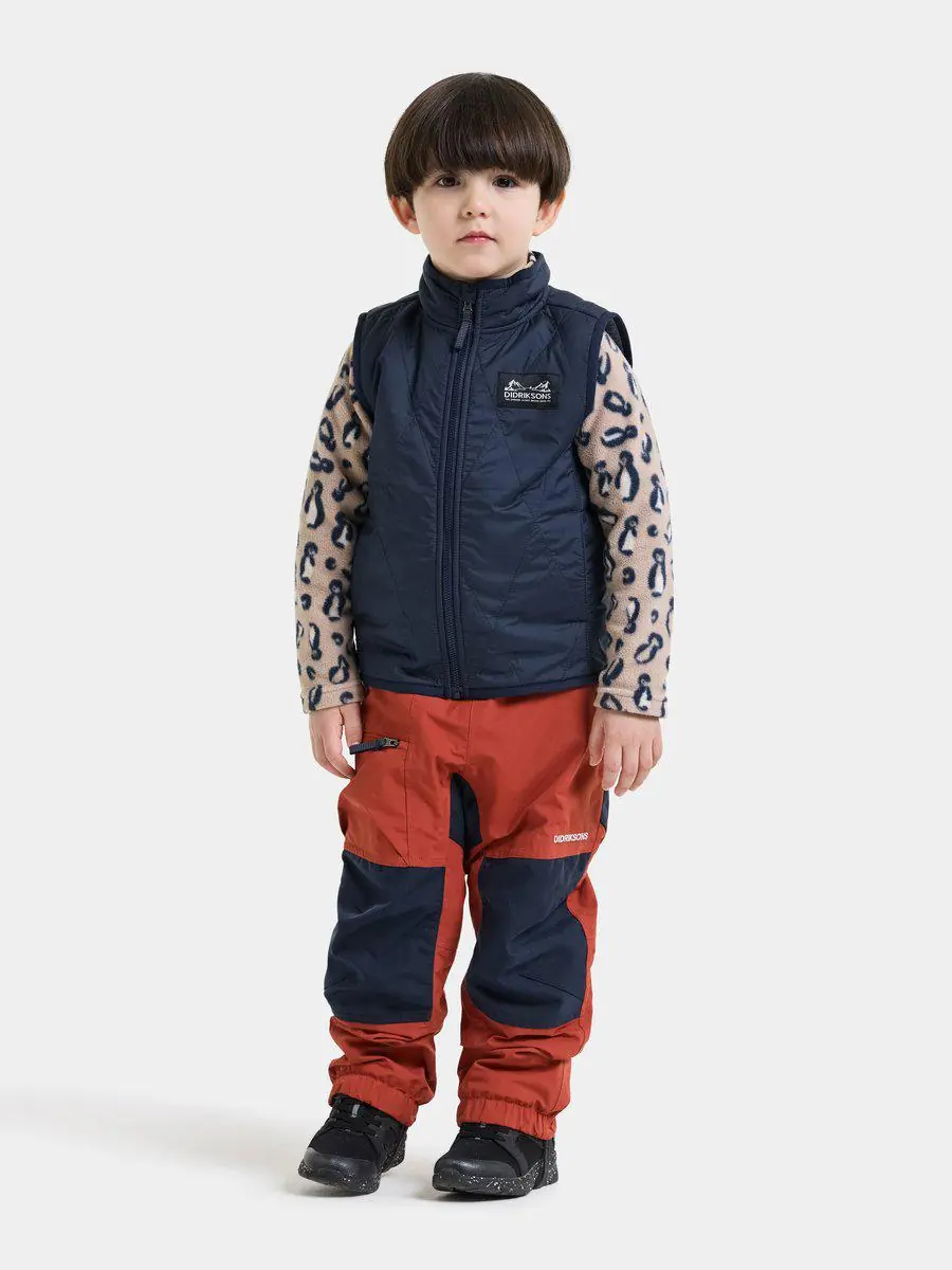 Didriksons liemenė su pūkuotu pamušalu RIME KIDS VEST - Navy (Išankstinis užsakymas) - Image 2