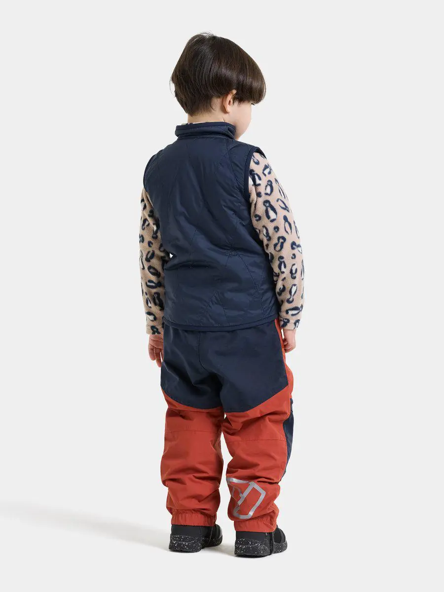 Didriksons liemenė su pūkuotu pamušalu RIME KIDS VEST - Navy (Išankstinis užsakymas) - Image 4