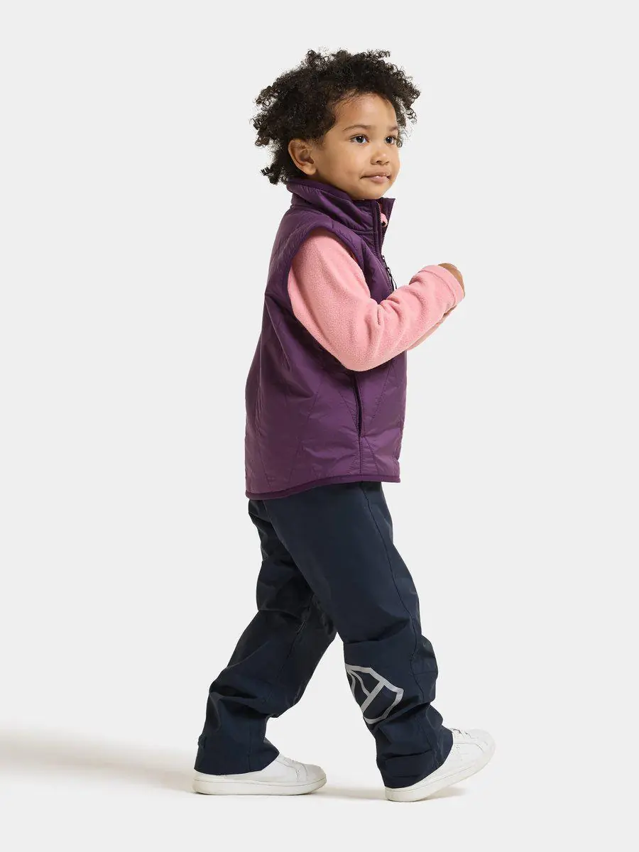 Didriksons liemenė su pūkuotu pamušalu RIME KIDS VEST - Northen Purple (Išankstinis užsakymas) - Image 5
