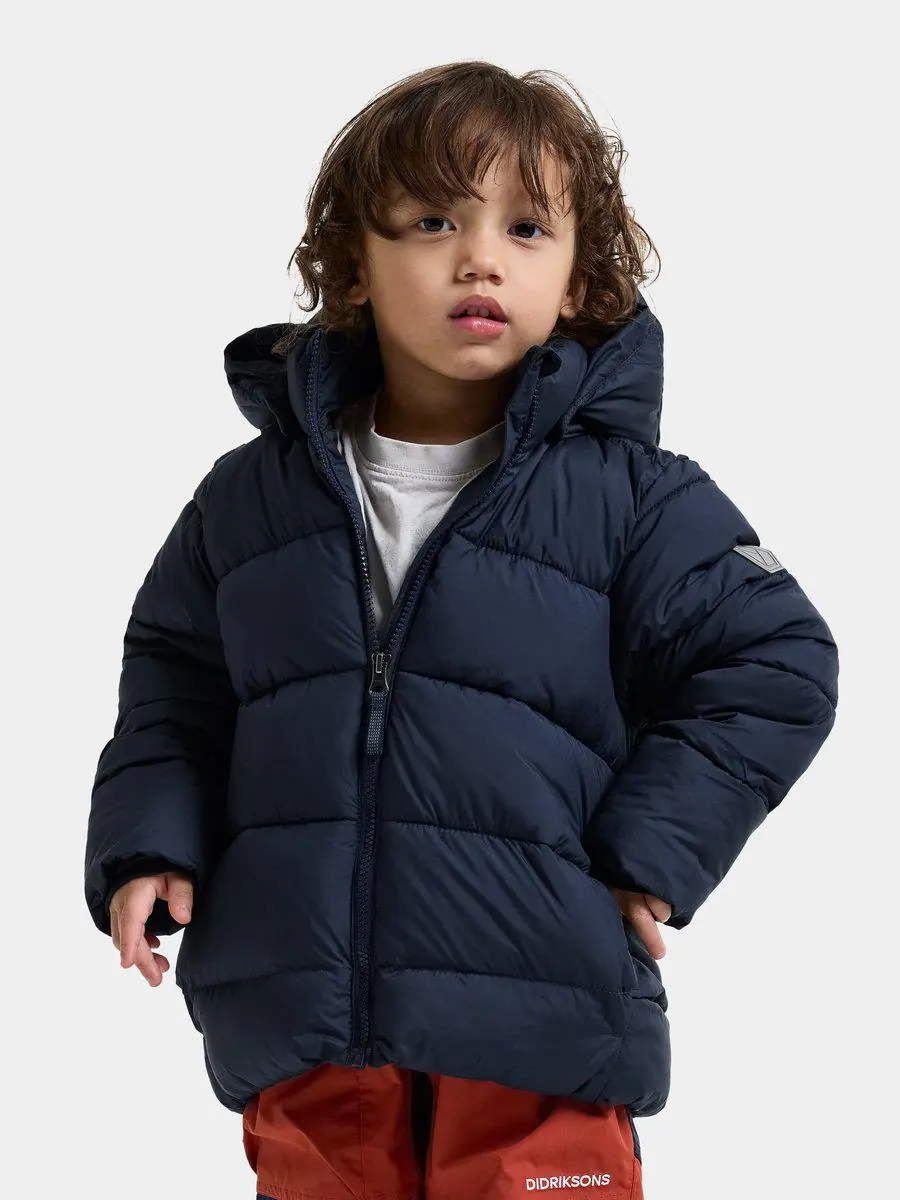 Didriksons žieminė striukė ROXEN KIDS JACKET 2 - Navy (Išankstinis užsakymas) 3 Didriksons pūkinė žieminė striukė ROXEN KIDS JACKET 2 - Navy