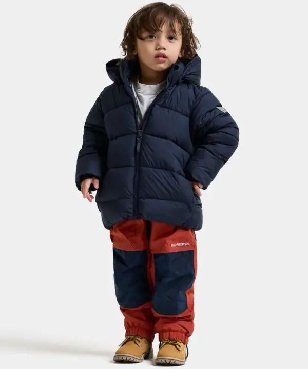 Alternative view of Didriksons žieminė striukė ROXEN KIDS JACKET 2 - Navy (Išankstinis užsakymas)